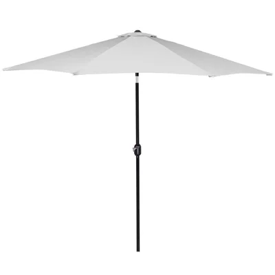 Obrázek produktu pro Springos® Zahradní slunečník XL s funkcí naklápění a klikovým systémem, 245 x 300 cm, ochrana před sluncem, terasa, zahrada
