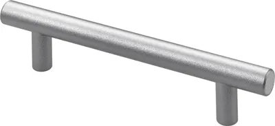 Produktbild von Hettich Möbelgriff Stahl Aluminium Optik 12,0 x 137,0 x 32,0 mm - 1 Stück