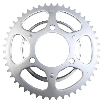 Image de Couronne arrière IGM avec rebord, modèle 420, 47 dents, pour Honda MT 50 et Honda MTX 50, jusqu'à l'année de fabrication 1986