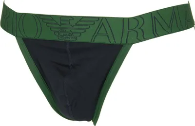 Immagine prodotto di Jockstrap sospensorio slip uomo megalogo log EMPORIO ARMANI articolo 111579 8A519, L, Cotone 90%,Spandex 10%