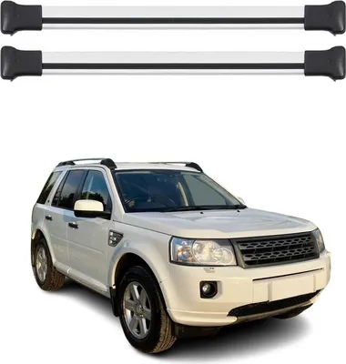 Obrázek produktu pro Příčné střešní nosiče pro Land Rover Freelander 2007-2014 L3 hliník šedý