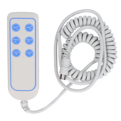 Produktbild von Hubbett-Controller, elektrisch, PVC, IP66, verschleißfest, Handsteuerung für Hubstühle, für Krankenhäuser (8-polig)