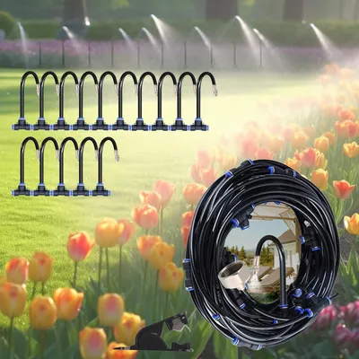 Produktbild von Solidchoice – 360° Nebelkühlungssystem für Garten und Terrasse