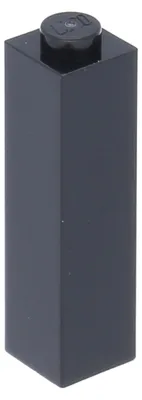 Produktbild von 10x LEGO Stein 1 x 1 x 3 (14716) - Schwarz