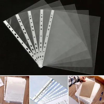 Image de Classeur A4 - 100 feuilles - Classeur à intercalaires - Pochette de voyage pour documents - Dossier de projet A4