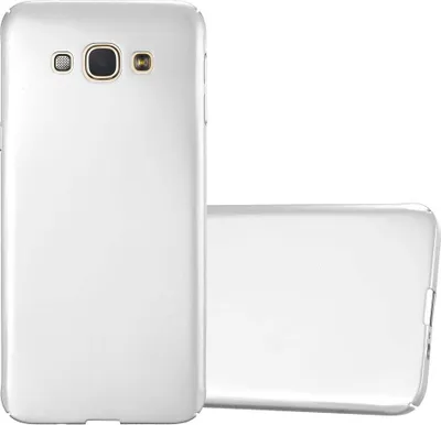 Produktbild von Cadorabo Hülle für Samsung Galaxy A8 2015 Schutzhülle in Silber Hard Case Handy Hülle Etui