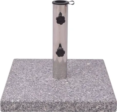 Produktbild von "Winter Sale" Sonnenschirmständer - Grau Sonnenschirmständer Ständer Basis Quadrat 20kg DE5525274
