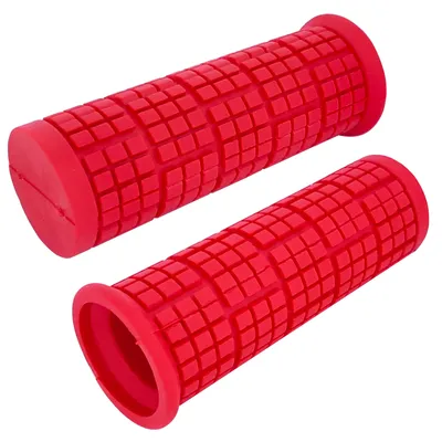 Produktbild von lenkergriffe fahrrad rot grip shift 22 mm 85 mm griffe gummi grip griffgummis paar