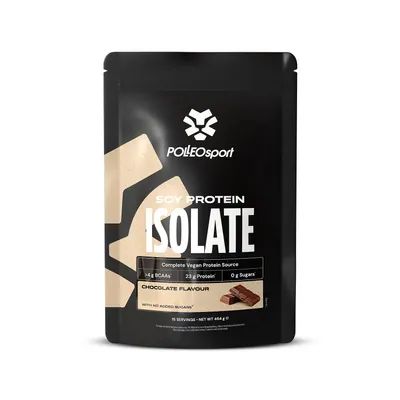Immagine prodotto di Polleo Sport Proteine isolate della soia, 454 g - Čokoláda
