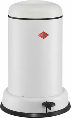 Produktbild von WESCO® Tretabfallsammler Baseboy  15 Liter, weiß matt