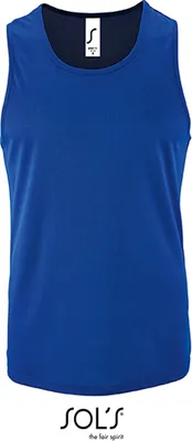 Immagine prodotto di SOLs 02073 | Canotta sportiva da uomo - Colore: Royal Blue - Taglia: 3XL