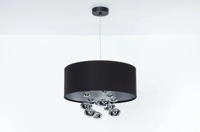 Zdjęcie produktu dla Lampa wisząca BUBBLE LIGHT 60cm czarna