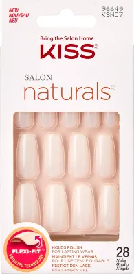 Produktbild von KISS künstliche Nägel naturals KSN07 x28 L