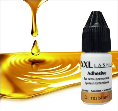 Produktbild von XXL Lashes Adhesive – erster ölresistenter, sensitiver Wimpernkleber - schwarz