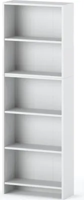 Zdjęcie produktu dla Regał Na Książki Dla Dzieci Paulla 60Cm Półki Segregatory Sypialnia Biały