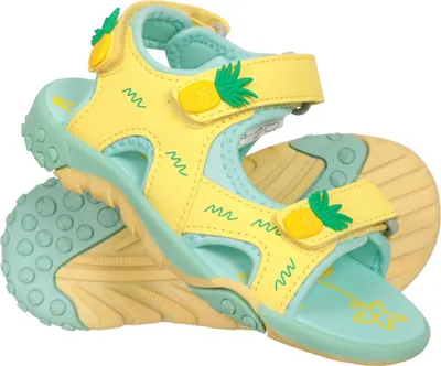Produktbild von Mountain Warehouse - Dětské sandály "Seaside", ananas MW2945 (32 EU) (Světle žlutá)