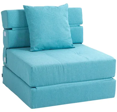 Immagine prodotto di Poltrona letto - Divano letto - Poltrona - Sedia imbottita - Sedia reclinabile - Design 2-in-1 pieghevole