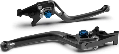 Produktbild von Bremshebel LSL BOW R10 mit ABE für Yamaha FJ A FZR Exup R U T FZ Competition Genesis SRX 600 - 1200 ccm Bj. 1984 - 1994, Farbe Hebel:schwarz, Farbe Versteller:blau