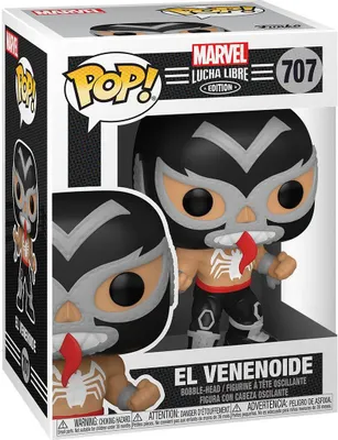 Produktbild von Marvel Lucha Libre - El Venenoide Venom 707 - Funko Pop! - Vinyl Figur