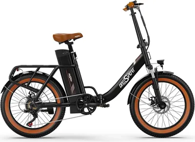 Produktbild von ONESPORT OT16-2 Elektrisches Fahrrad - 20" Räder 250W Motor 48V17Ah Batterie 60KM Reichweite - Schwarzbraun