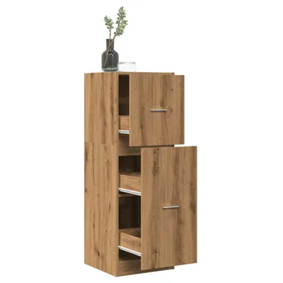 Produktbild von Möbel Apothekerschrank Artisan-Eiche 40x41x118 cm Holzwerkstoff - Kommoden &28459