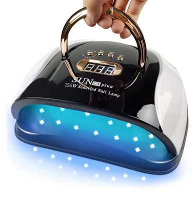 Obrázok produktu pre UV LED lampa na nechty Sun C4 Plus 256 W, biela, silná, UV, model Red-Ice VL5D-F0F