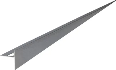 Produktbild von Gefällekeil einteilig mit Mörtellager Edelstahl (V2A) GEBÜRSTET LINKS 10 mm 200 cm Länge