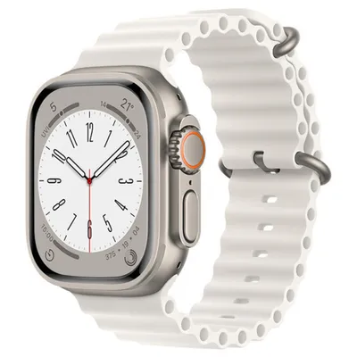 Obrázek produktu pro Řemínek (W038) - Apple Watch 1/2/3/4/5/6/7/8/SE/SE 2 (38/40/41mm) - Bílá