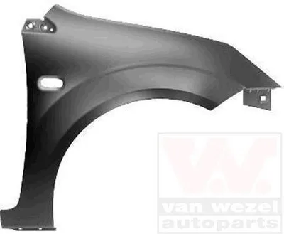 Image de VAN Wezel | Aile ** Equipart Avant droite (1805656) pour | Aile