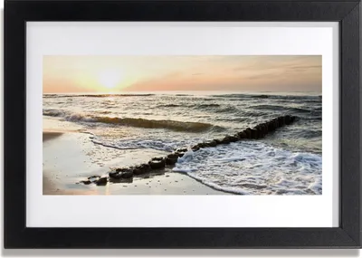 Produktbild von Bild 30x20 MDF-Rahmen Wandkunst Meer Landschaft