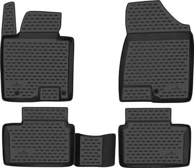 Produktbild von WALSER XTR Gummi Fussmatten Auto für Kia Ceed/Ceed Sportswagon (JD) 2012-07/2018, 100% passgenaue Auto Fußmatten, robuste Universal Fußmatte Auto, Gummimatten Auto, Auto Fussmatten Gummi