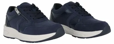 Produktbild von Waldläufer H-Jill sportlicher Schnürer Blau in Gr. 40