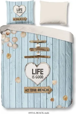 Produktbild von Good Morning Bettwäsche-Set BEACH 140×200/220 cm