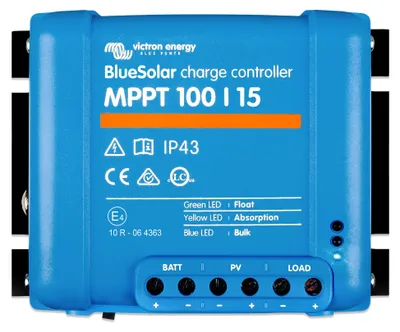 MPPT Solar-Laderegler 100V 15A 12/24V BlueSolar