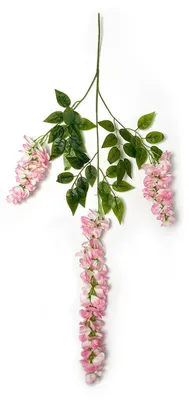 Produktbild von Künstlicher Glyzinien-Hängeschmuck, UV-beständig, für drinnen und draußen, Garten, Veranda, Terrasse, Wanddekoration