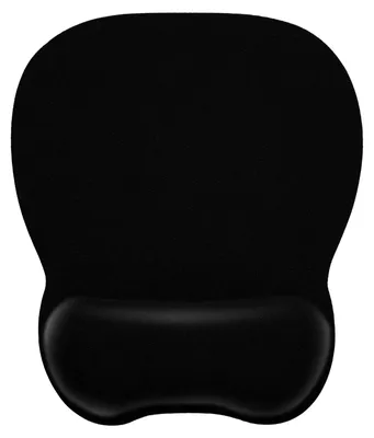 Obrázok produktu pre Podložka pod myš s oporou zápästia, ergonomická, čierna
