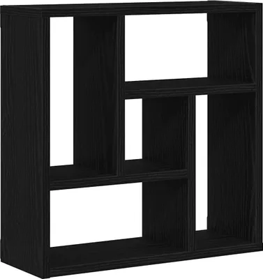 Obrázek produktu pro vidaXL Nástěnná police vzhled černého dubu 45x16x45 cm materiál na bázi dřeva