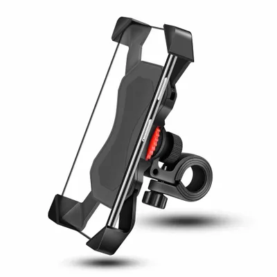 Produktbild von Fahrrad Handyhalterung Universal Handy Halterung Motorrad Lenker Mit 360 Drehen Für 3,5-6,5 Zoll Smartphone