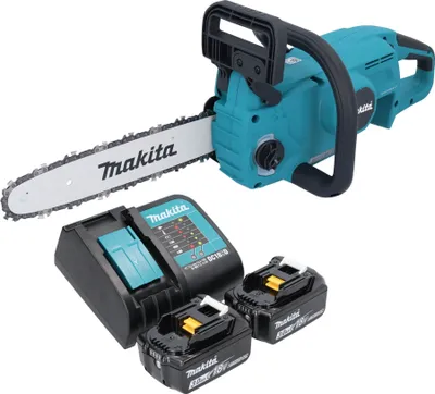 Produktbild von Makita DUC 307 SF2X3 Akku Kettensäge 18 V 30 cm Brushless + 2x Akku 3,0 Ah + Ladegerät