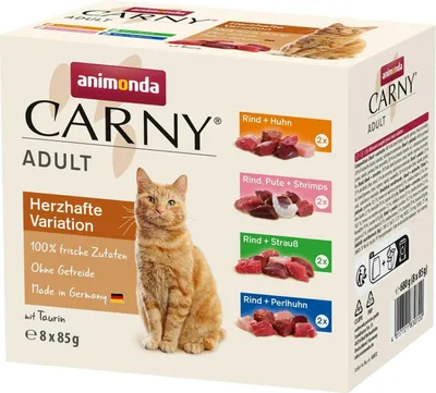 Zdjęcie produktu dla Animonda Carny Mix Smaków dla Kota 8 x 85 g