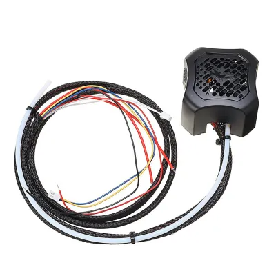 Obrázek produktu pro příslušenství k 3D tiskárně Ender3 V2 kompletní sada horké trysky s ventilátorem, silikonovou ponožkou a 0,4 mm tryskou. Účinný systém ohřevu a chlazení. Příslušenství pro 3DPri