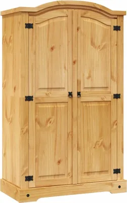 Immagine prodotto di vidaXL Armadio in legno di pino stile Messico a 2 ante