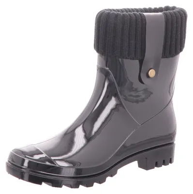 Produktbild von Jewels of Style Damen-Gummistiefel Schwarz, Farbe:schwarz, EU Größe:40