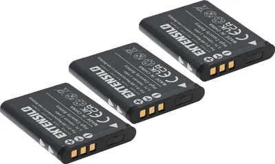 Produktbild von EXTENSILO 3x Akku kompatibel mit Sanyo Xacti VPC-X1420 Kamera (700 mAh, 3,7 V, Li-Ion)