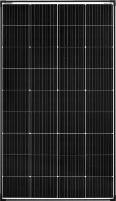 Produktbild von enjoy solar® Solarpanel Monokristallines Solarmodul 210W 12V (Schwarze Rahmen) , Zellengröße 182*182 mm 0% MwSt