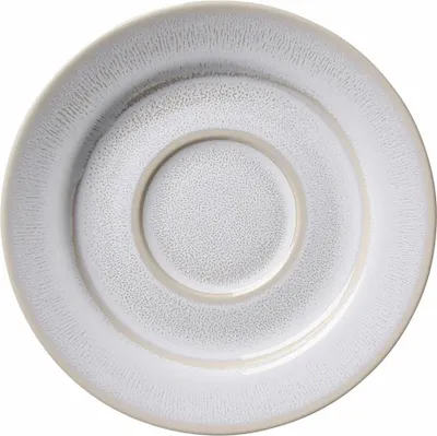 Image de Ritzenhoff & Breker Laredo Sous-tasse à espresso, soucoupe, sous-verre, grès, crème, Ø 12,5 cm, 423426