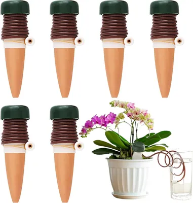 Immagine prodotto di Sistema automatico di irrigazione per vasi sospesi, adatto per l'irrigazione di piante da interno ed esterno, piante in vaso, piante da giardino e cesti appesi