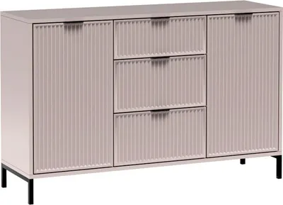 Zdjęcie produktu dla Minio, komoda, kredens "Asti" 134,6 cm, kolor kaszmirowy