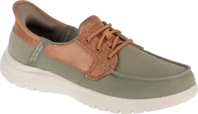 Produktbild von Skechers Slip-Ins: On-The-Go Flex - Palmilla 136536-OLV, Halbschuhe, Damen, Grün