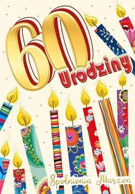Obrázok produktu pre Karnet A5 Urodziny - Swieczki 60